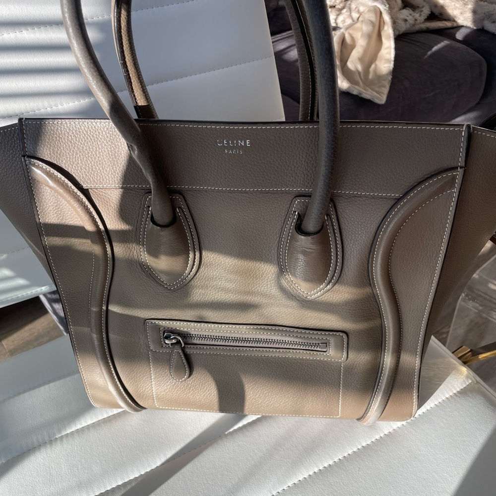 Celine luggage tote grey - Picture 9 of 14